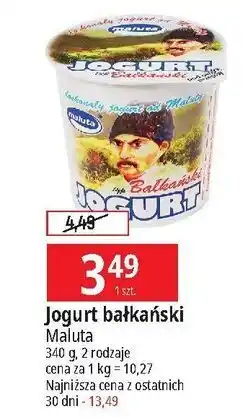 E.Leclerc Jogurt naturalny bałkański Maluta oferta