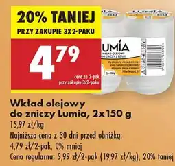 Biedronka Wkład olejowy do zniczy Lumia oferta
