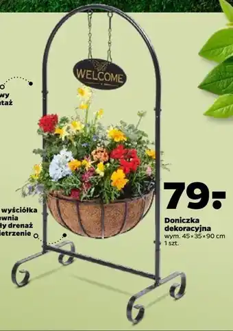 Netto Doniczka dekoracyjna 45 x 35 90 cm oferta