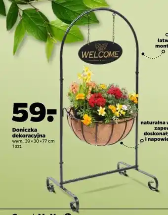 Netto Doniczka dekoracyjna 39 x 30 77 cm oferta