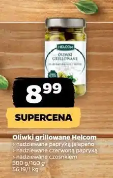 Netto Oliwki grillowane nadziewane czosnkiem Helcom oferta