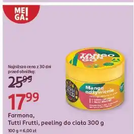Rossmann Peeling do ciała mango odżywienie Farmona Tutti Frutti oferta