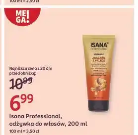 Rossmann Odżywka arganol&pflege Isana Professional oferta