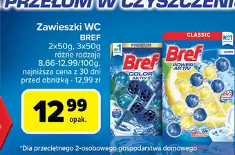 Carrefour Kostka do wc 4 function lemon Bref Power Aktiv oferta