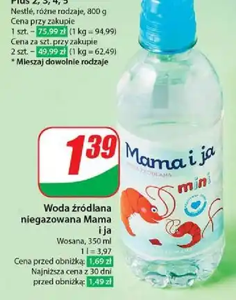 Dino Woda niegazowana Mama I Ja oferta