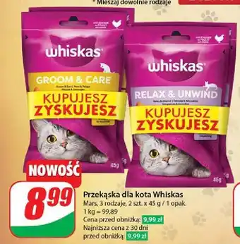 Dino Przysmak dla kota relax & unwind Whiskas oferta