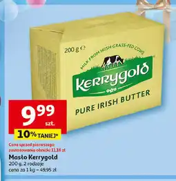 Auchan Masło zwykłe Kerrygold masło irlandzkie oferta