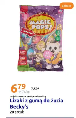 Action Lizaki z gumą do żucia Becky's oferta