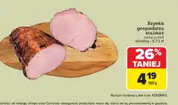Carrefour Szynka gospodarza Koldras oferta