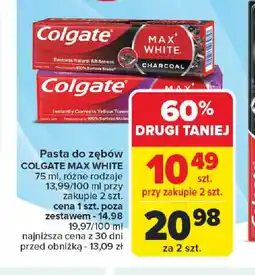 Carrefour Pasta do zębów Colgate Max White oferta