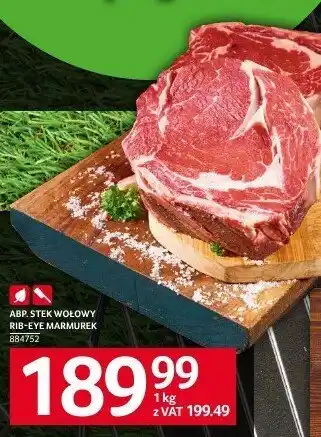 Selgros Abp stek wołowy rib-eye marmurek Selgros oferta