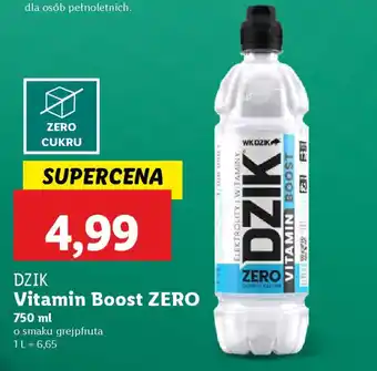 Lidl Dzik vitamin boost zero oferta