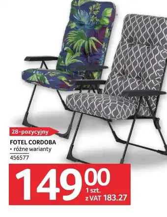 Selgros Fotel Cordoba oferta