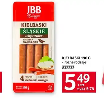 Selgros Kiełbaski JBB oferta