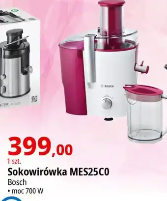 E.Leclerc Sokowirówka mes 25c Bosch oferta