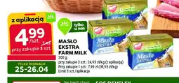 Stokrotka Masło ekstra Farm milk oferta