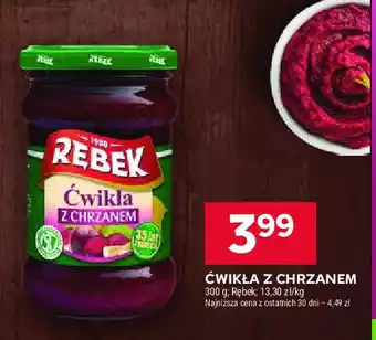 Stokrotka Ćwikła z chrzanem RĘBEK oferta