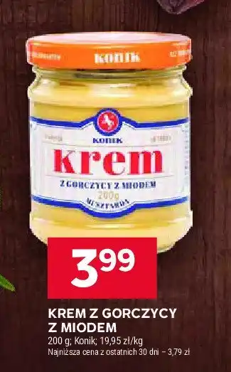 Stokrotka Krem z gorczycy z miodem Konik oferta