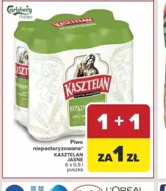 Carrefour Piwo Kasztelan oferta