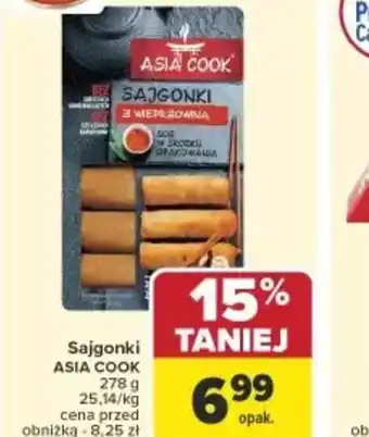 Carrefour Sajgonki Asia Cook oferta
