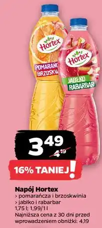 Netto Napój pomarańcza-brzoskwinia Hortex oferta