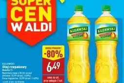 ALDI Kujawski Olej rzepakowy z pierwszego tłoczenia 1 l oferta