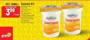 Polomarket Piątnica Śmietana 18 % 400 g oferta