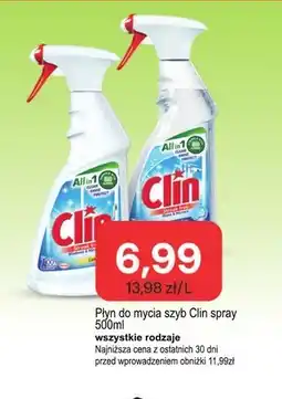 Społem Clin Lemon Płyn do mycia powierzchni szklanych 500 ml oferta