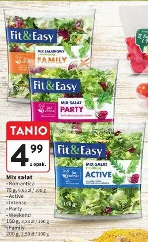 Intermarche Mix sałat 150g Fit & Easy oferta