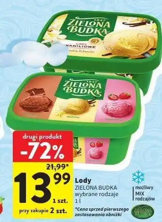 Intermarche Lody ZIELONA BUDKA 1l oferta