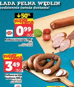 Topaz Kiełbasa na kiju wędzona 100 g Swojski Stragan oferta