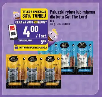 Polomarket Paluszki rybne lub mięsna dla kota cat the lord oferta