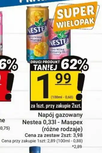 Hitpol Napój gazowany Nestea Maspex oferta