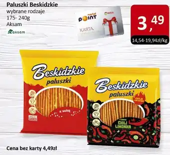Market Point Paluszki Beskidzkie różne rodzaje 175-240g Aksam oferta