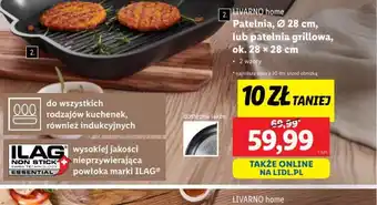 Lidl Patelnia, Ø 28 cm, lub patelnia grillowa oferta