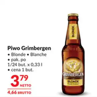 Makro Piwo Grimbergen oferta