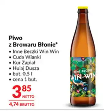 Makro Piwo z Browaru Błonie oferta