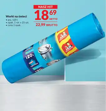 Makro JAN NIEZBĘDNY Worki na śmieci oferta
