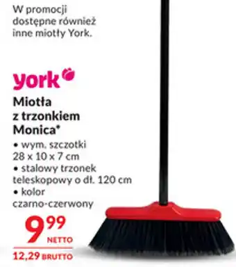 Makro York Miotła z trzonkiem Monica oferta