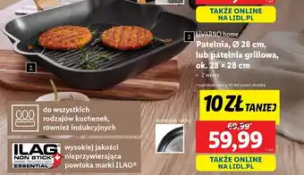 Lidl LIVARNO home Patelnia oferta