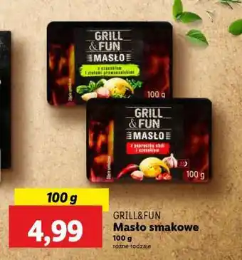 Lidl GRILL&FUN Maślo smakowe oferta