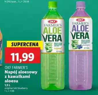 Lidl OKF FARMER’S Napój aloesowy z kawałkami aloesu oferta