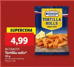 Lidl MCENNEDY Tortilla rolls oferta