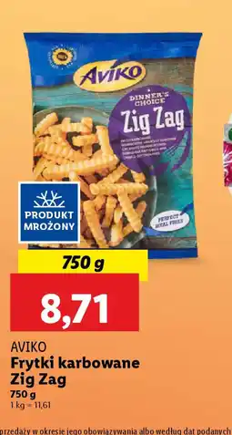 Lidl Frytki karbowane Zig Zag Aviko oferta