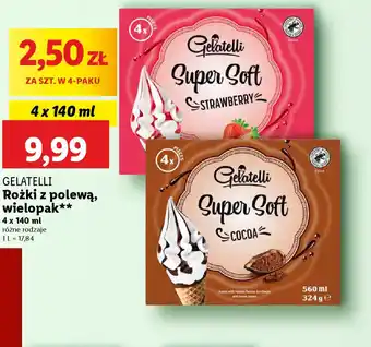 Lidl Gelatelli Rożki Super Soft oferta