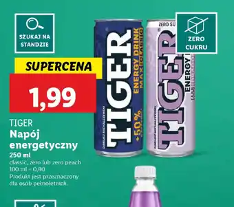 Lidl Napój energetyczny Tiger oferta