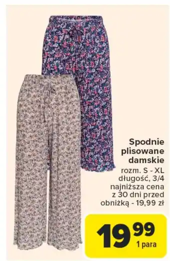 Carrefour Spodnie damskie oferta