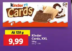 Lidl Kinder Cards XXL oferta