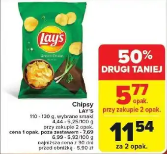 Carrefour Chipsy LAY'S oferta