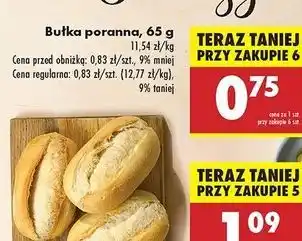Biedronka Bułka poranna oferta